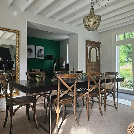 Authentique Maison Normande Avec Piscine * Tourgeville