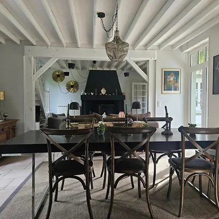 Authentique Maison Normande Avec Piscine * Tourgeville